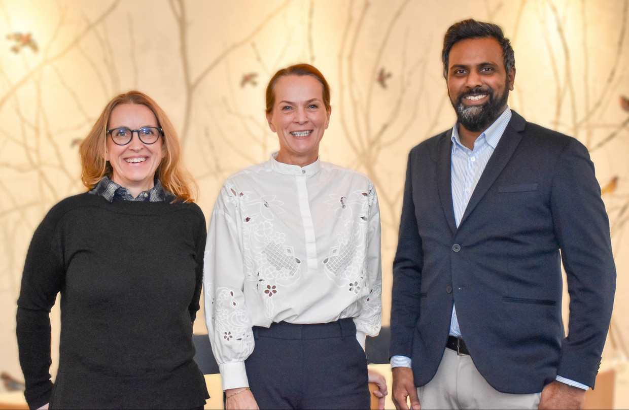 Direktør og prosjektlederne for AIMS